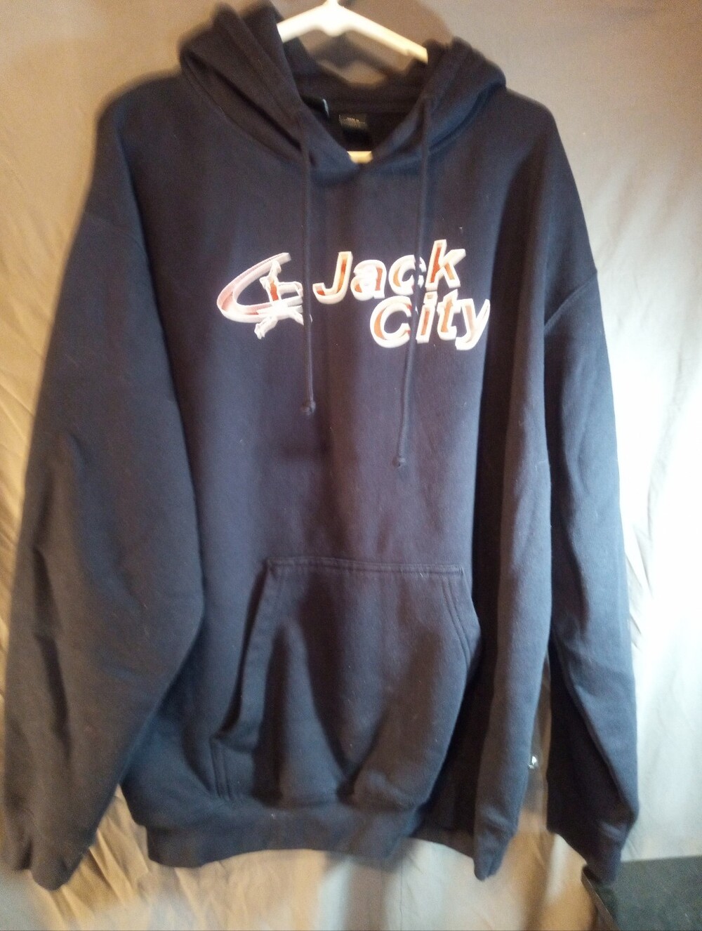 Men's Navy Pennant Jack City Hoodie Sweatshirt